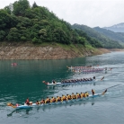 重庆市第五届龙舟公开赛(武隆站)暨第十八届芙蓉江龙舟锦标赛盛大开幕